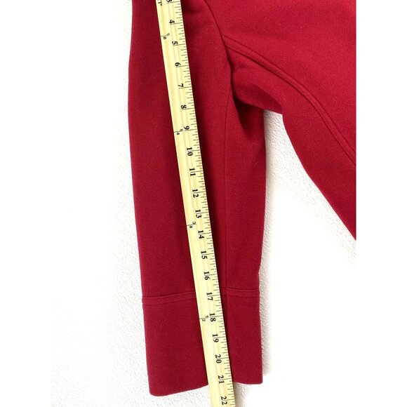 Vntg Preston & York 8P Red Wool-Blend Peacoat Double-Breasted Pocket Fully Lined - Picture 13 of 16